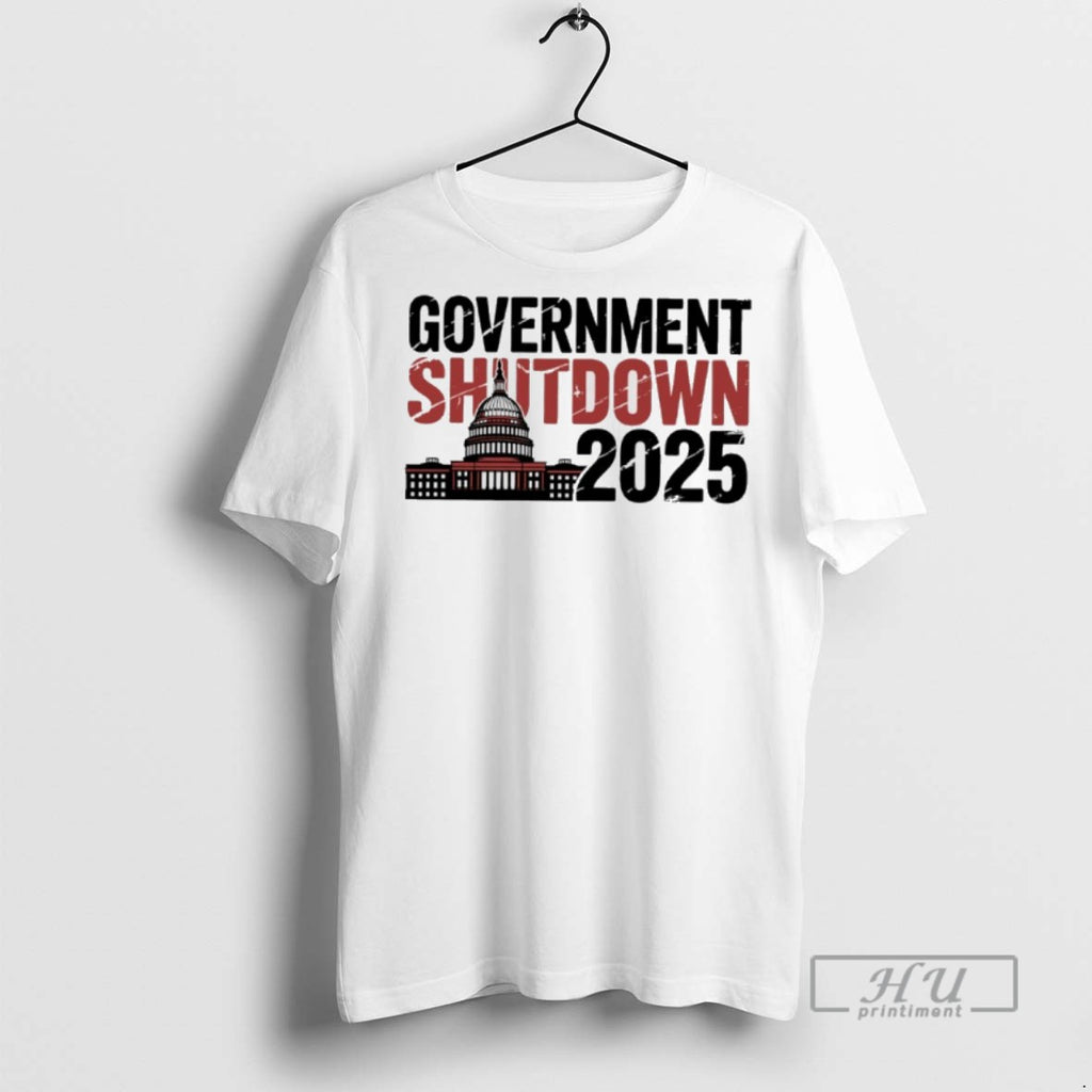 Officials The White House Government Shutdown 2025 T Shirt