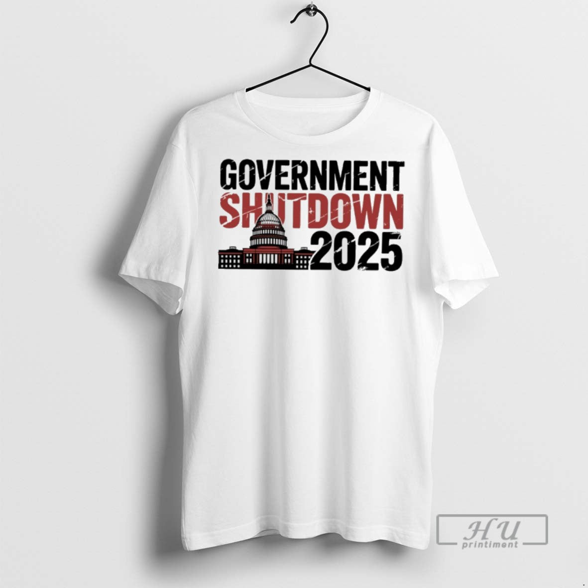 Officials The White House Government Shutdown 2025 T Shirt