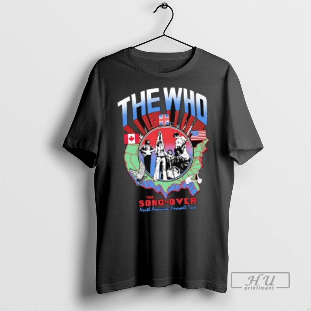 Officials The Who The Song Is Over North American Farewell Tour T Shirt