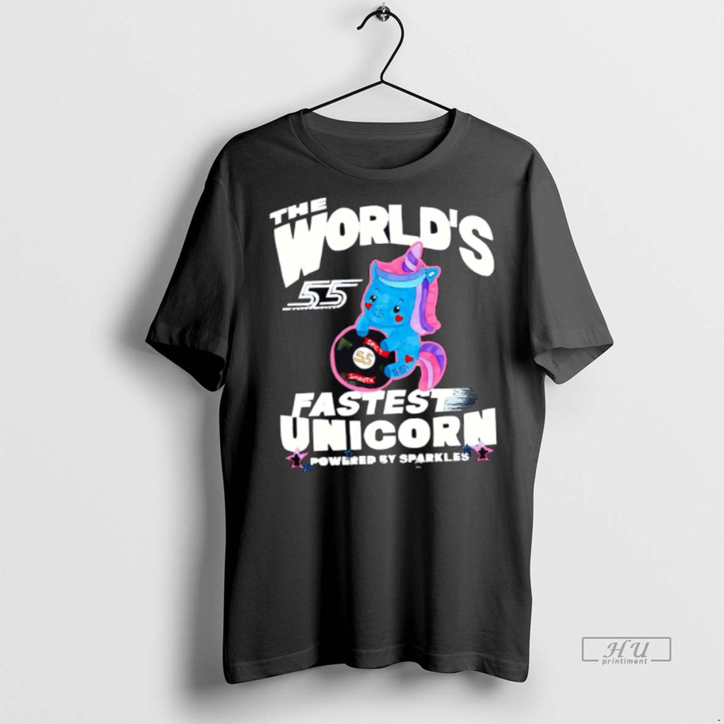 Officials The Worlds Fastest Unicorn Powered By Sparkles Tee Sweater