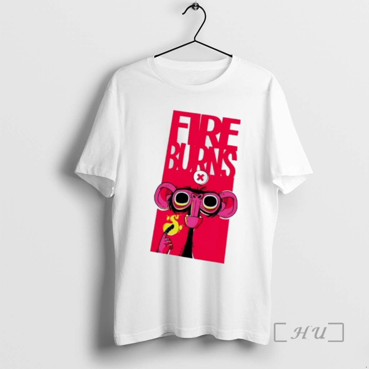 Officials The Monkey With The Burning Hand