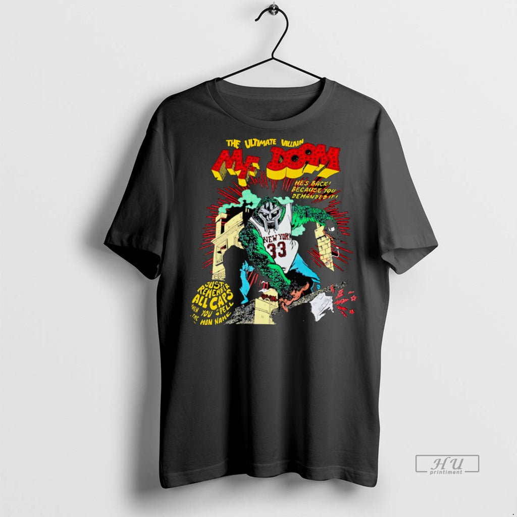 Officials The Ultimate Villain Mf Doom Hes Back Because You Demanded It Tee Sweater