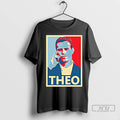 Officials Theo Epstein In Action Signed By Artist Print T Shirts