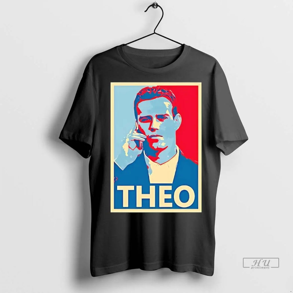 Officials Theo Epstein In Action Signed T Shirts