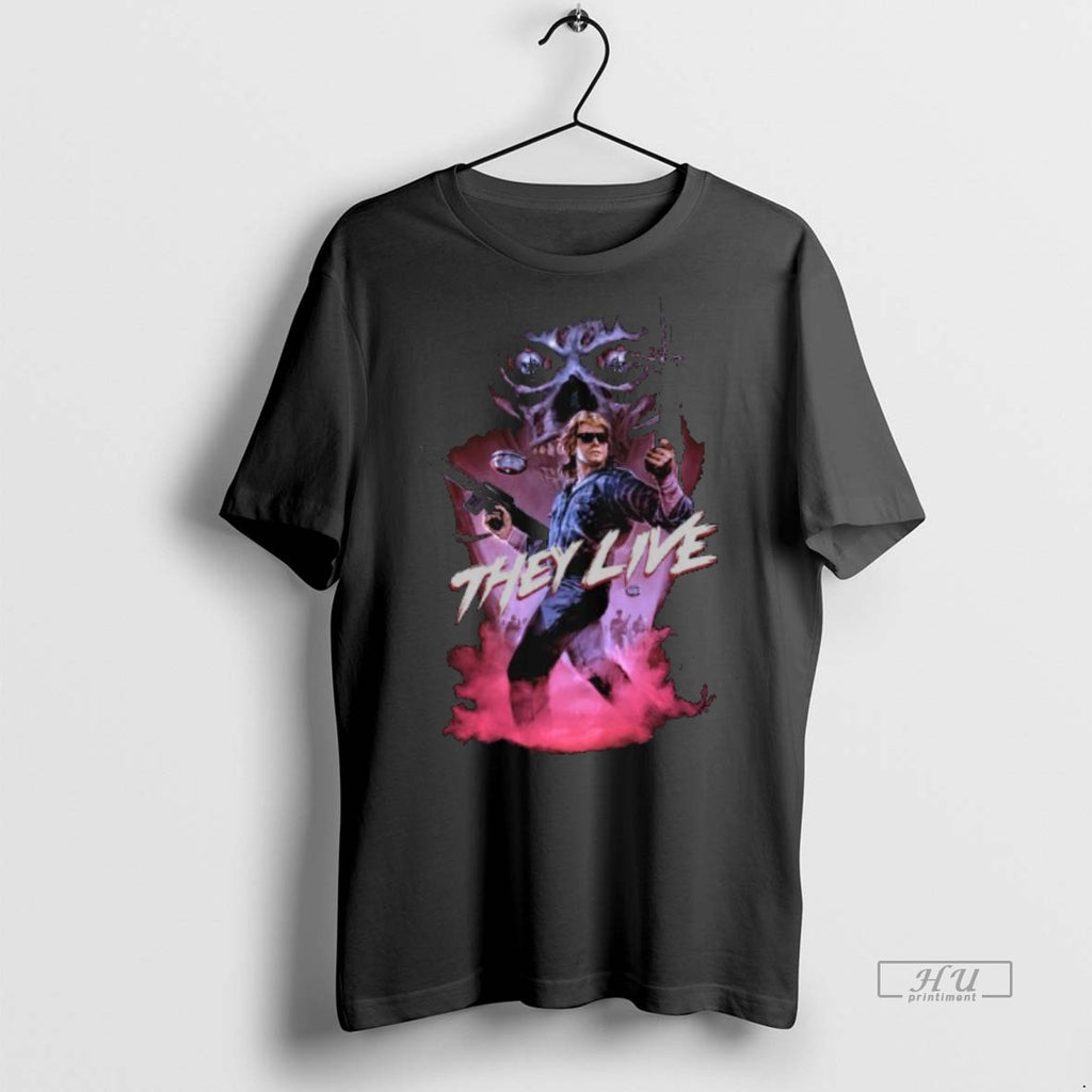 Officials They Live John Nada Long Sleve Tee Shirt Sweater