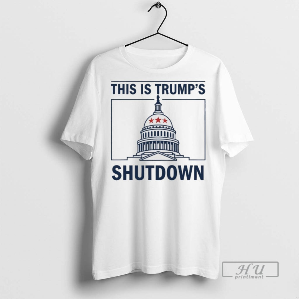 Officials This Is Trump Shutdown White House 2025 T Shirts