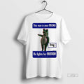 Officials This Man Is Your Friend He Fight For Freedom Frog Tee Shirt Sweater