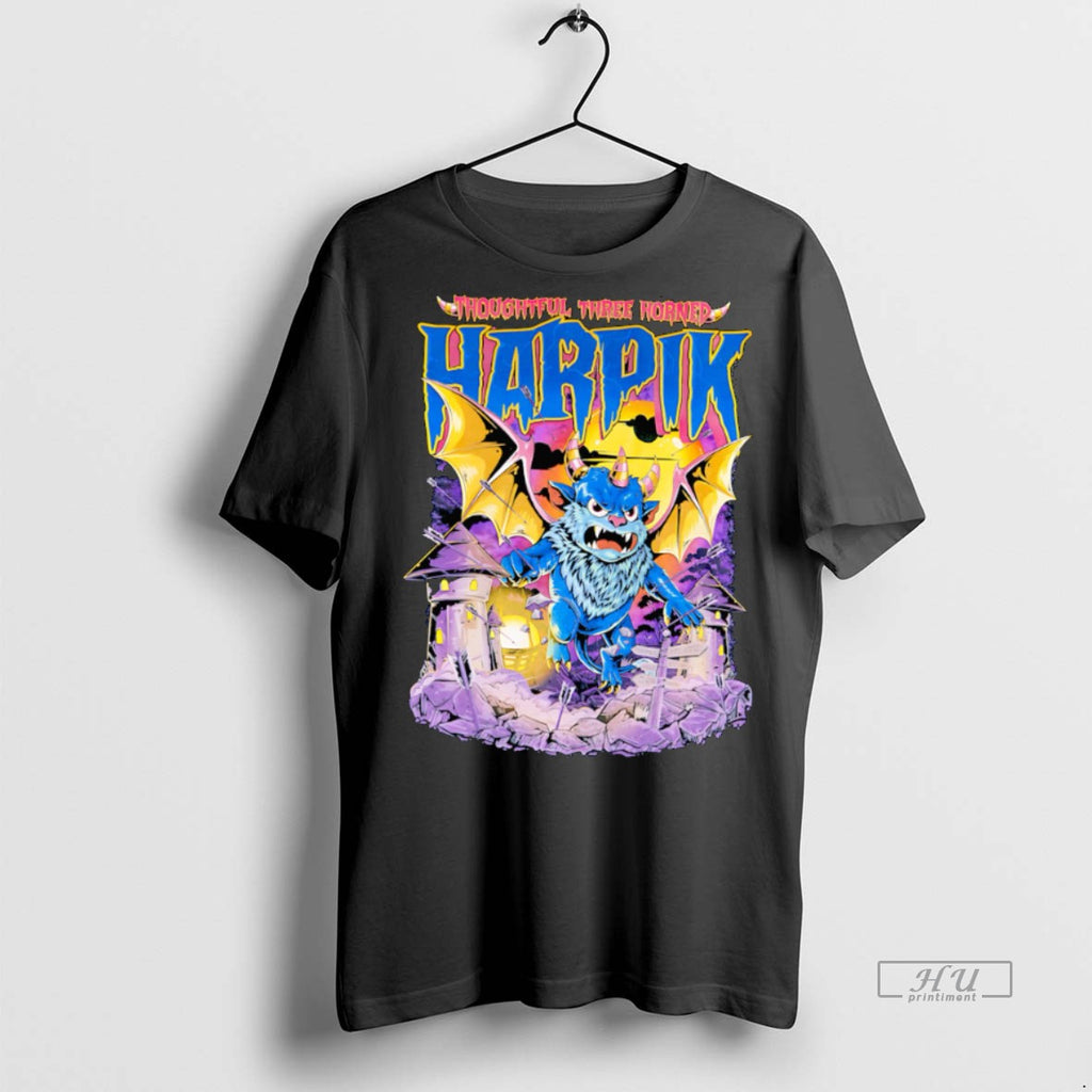 Officials Thoughtful Three Horned Harpik T Shirt Sweater