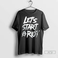 Officials Three Days Grace Lets Start A Riot T Shirt