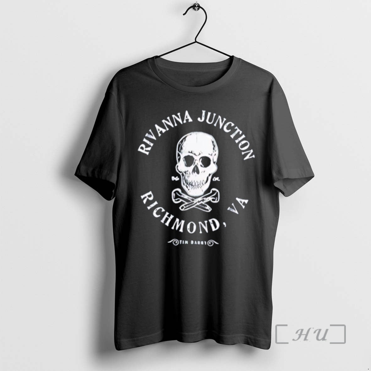 Officials Tim Barry Rivanna Junction Richmond Va Skull Crossbones Graphic