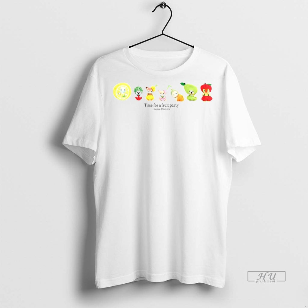 Officials Time For A Fruit Party Calico Critters Tee Shirt Sweater