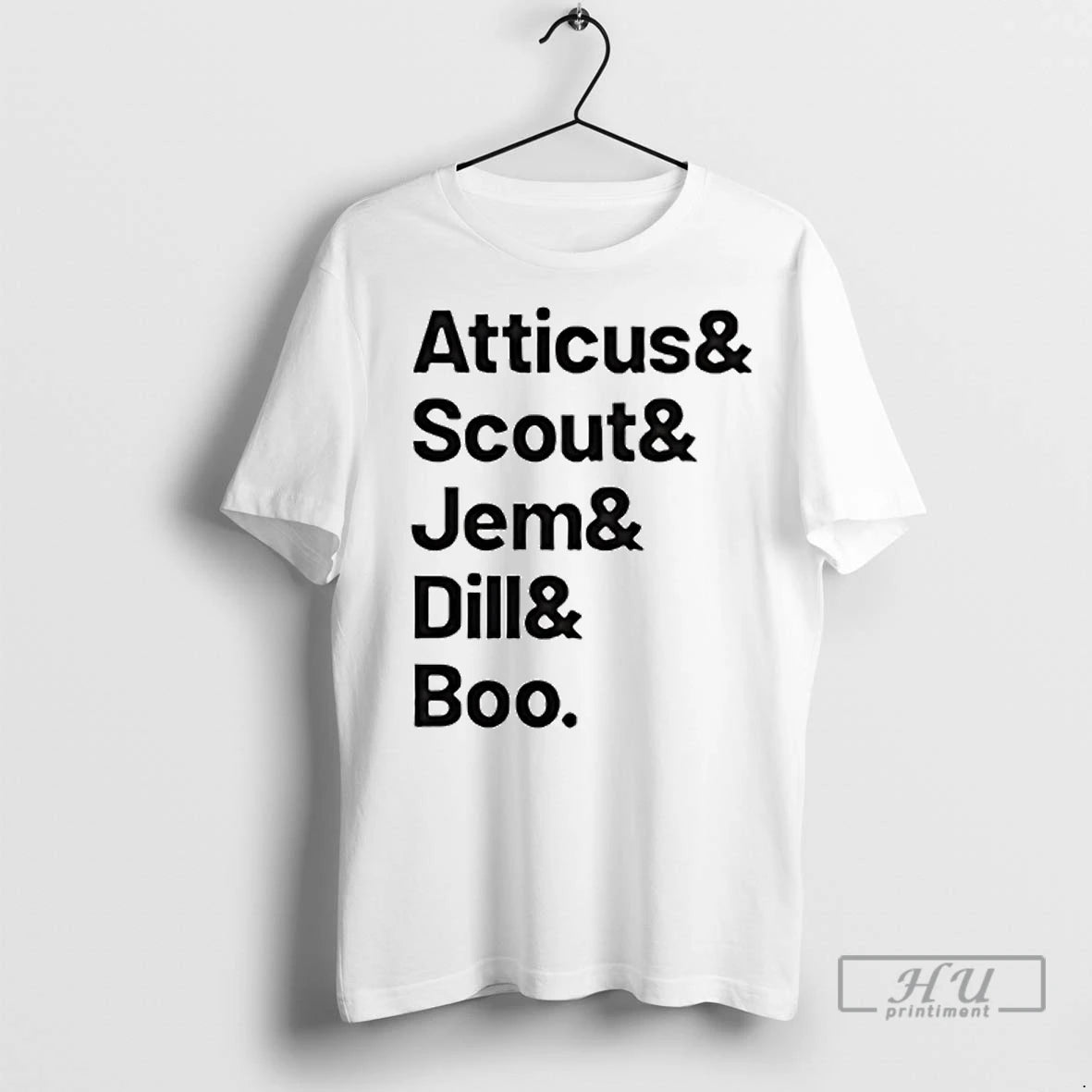 Officials Tom Hayworth Home Economics Wearing Atticus Scout Jem Dill Boo T Shirt