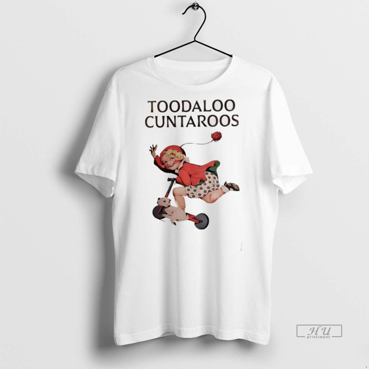 Officials Toodaloo Cuntaroos A Little Girl Riding A Scooter With A Dog Tee Shirt Sweater