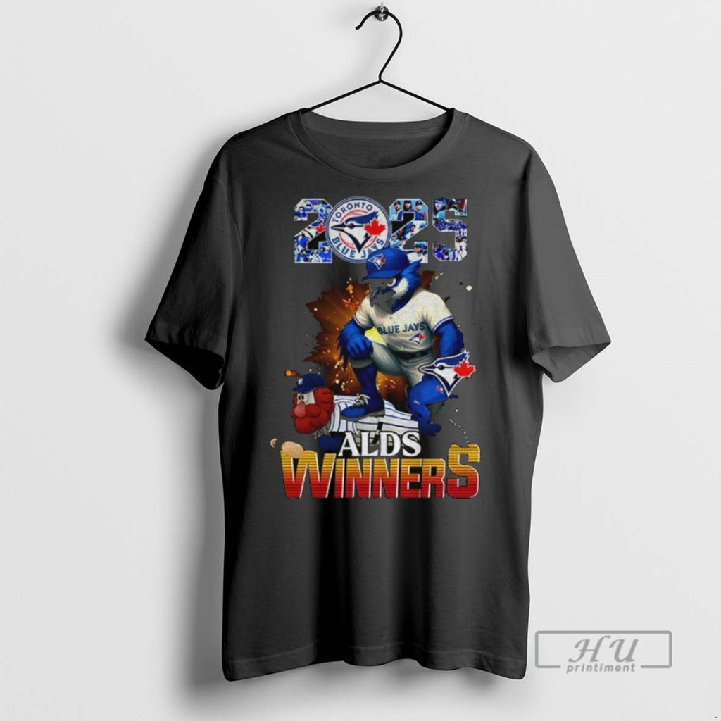 Officials Toronto Blue Jays Mascot 2025 Alds Winners Mlb Baseball T Shirt Sweatshirt Hoodies