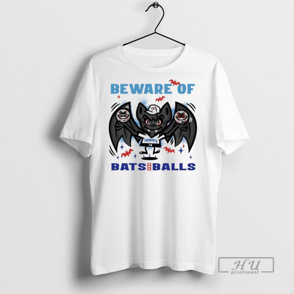 Officials Toronto Blue Jays October Beware Of Bats And Balls T Shirt