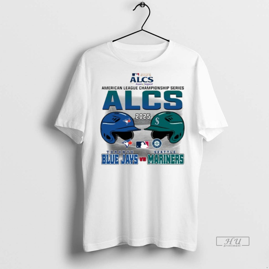 Officials Toronto Blue Jays Vs Seattle Mariners 2025 Alcs Head To Head Tee Shirt Sweater