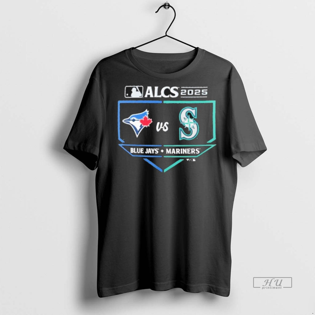 Officials Toronto Blue Jays Vs Seattle Mariners Alcs Batters Box Matchup Tee Shirt Sweater