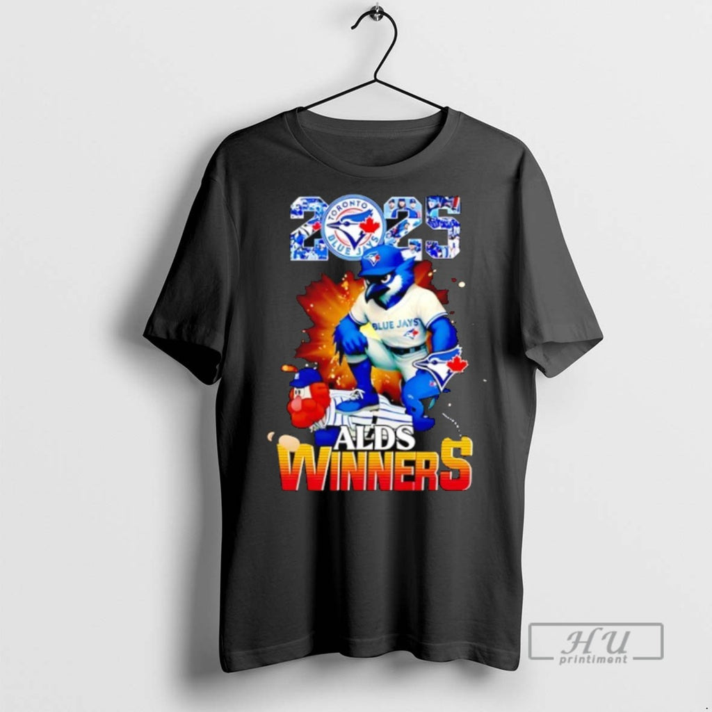 Officials Toronto Blue Jays Mascot Alds Winners 2025 T Shirt Sweatshirt Hoodies