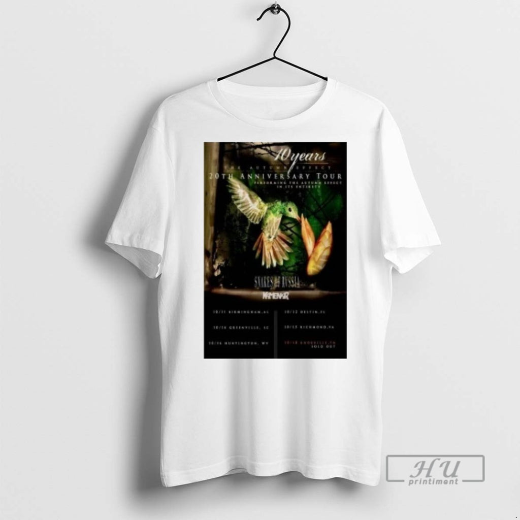 Officials Trending 10 Years The Autumn Effect 10th Anniversary Tour 2025 October T Shirt