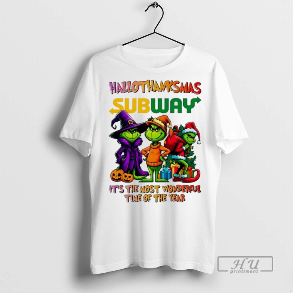 Officials Trending 2025 Grinch X Subway Its The Most Wonderful Time Of The Year Happy