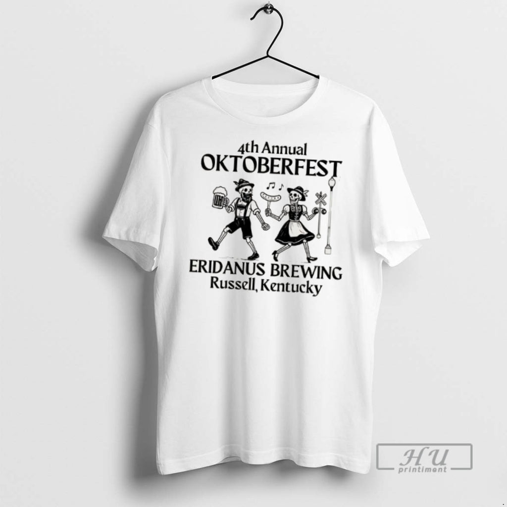 Officials Trending 4th Annual Oktoberfest Eridanus Brewing T Shirt