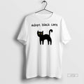 Officials Trending Adopt Black Cats T Shirt Sweater