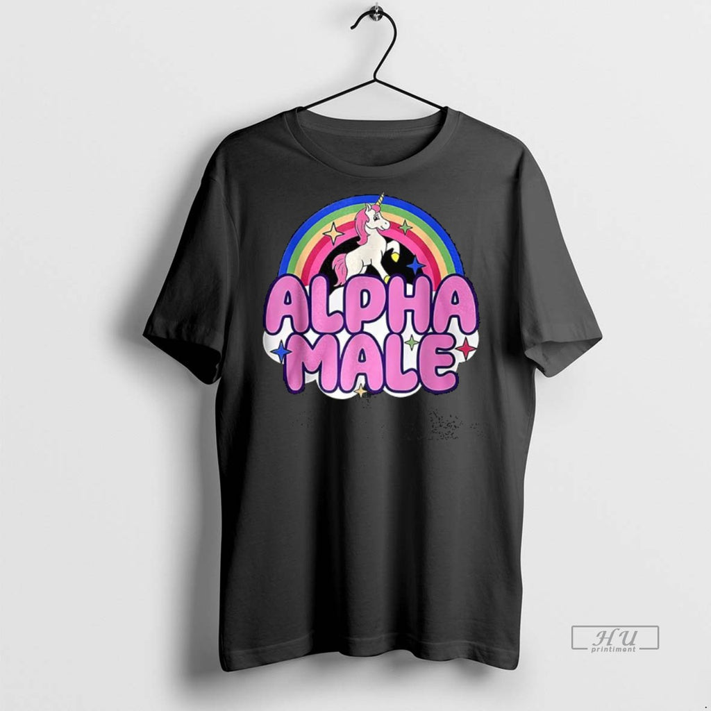 Officials Trending Alpha Male Unicorn Tee Shirt Sweater