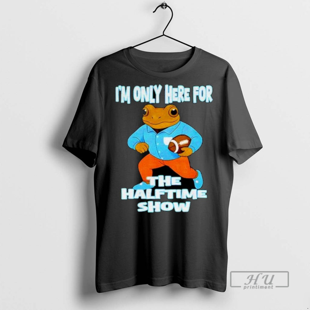 Officials Trending Bad Bunny Im Just Here For The Halftime Show Ornaments Tee Shirt