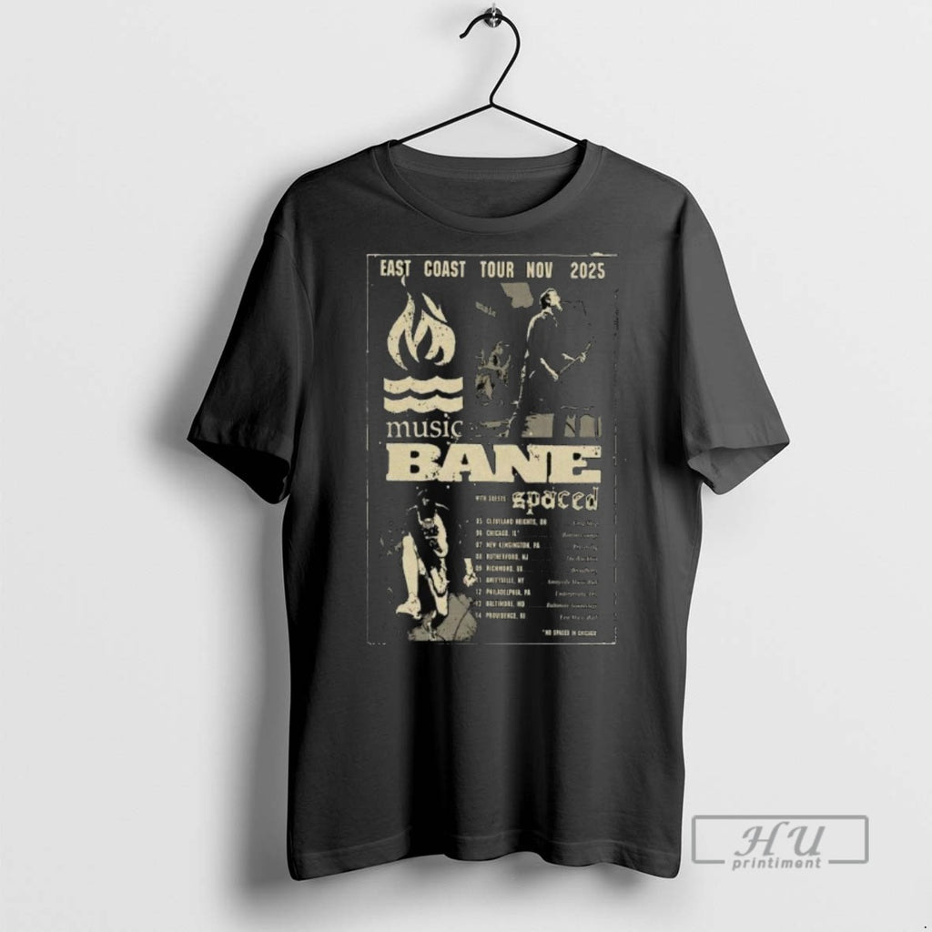 Officials Trending Bane Music Fall Tour 2025 Long Sleve T Shirt