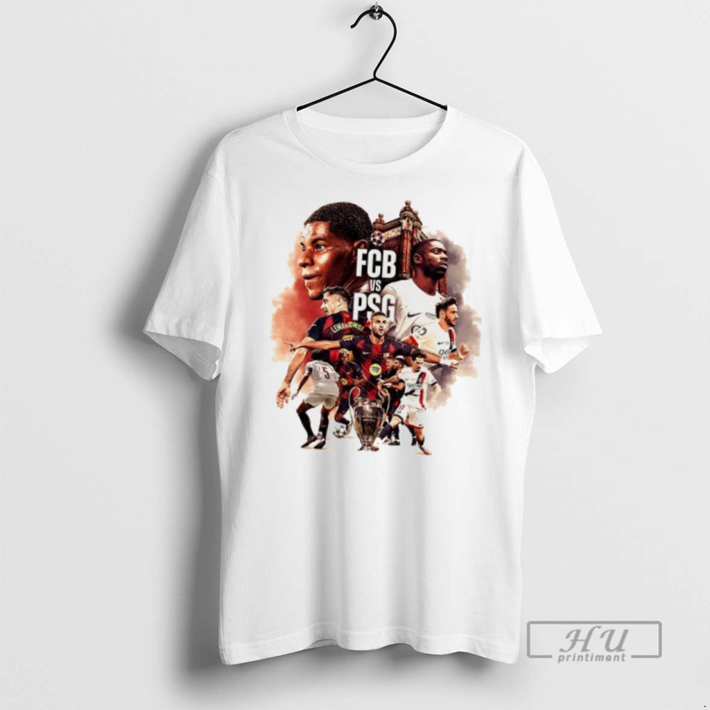 Officials Trending Barcelona Vs Paris Saint Germain Champions League 2025 T Shirt