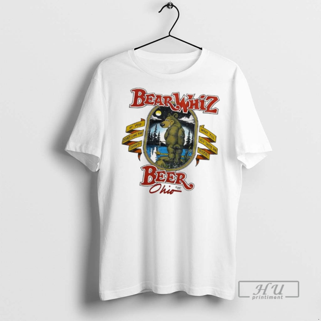 Officials Trending Bear Whiz Beer Ohio T Shirt