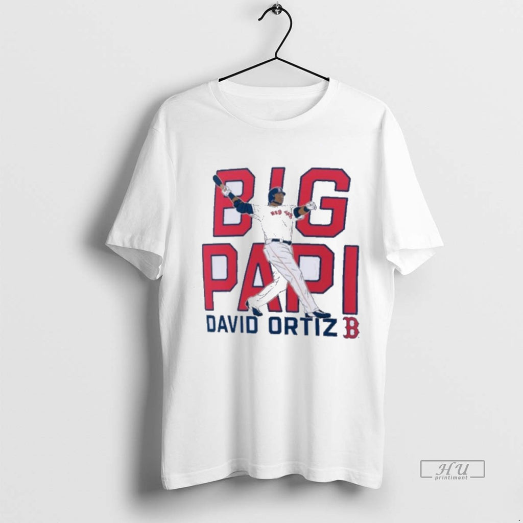 Officials Trending Big Papi David Ortiz Boston Red Sox Cooperstown Player T Shirt Sweater