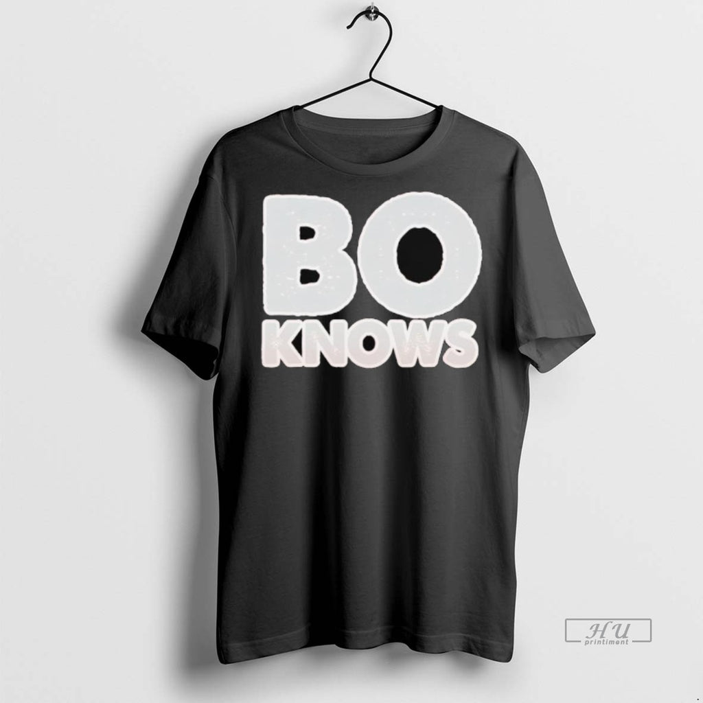 Officials Trending Bo Knows Text Tee Shirt Sweater