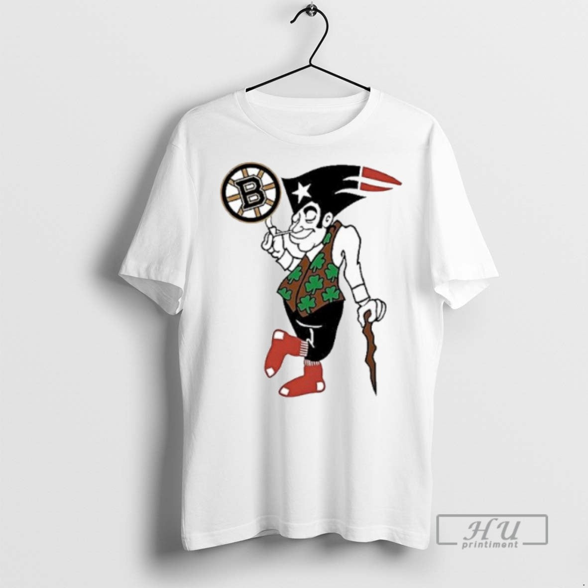 Officials Trending Boston All Sport Team Logo T Shirt