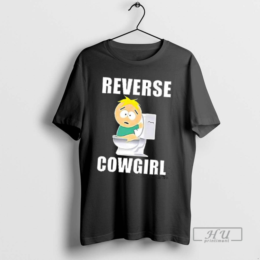 Officials Trending Butters Stotch South Park Reverse Cowgirl T Shirt