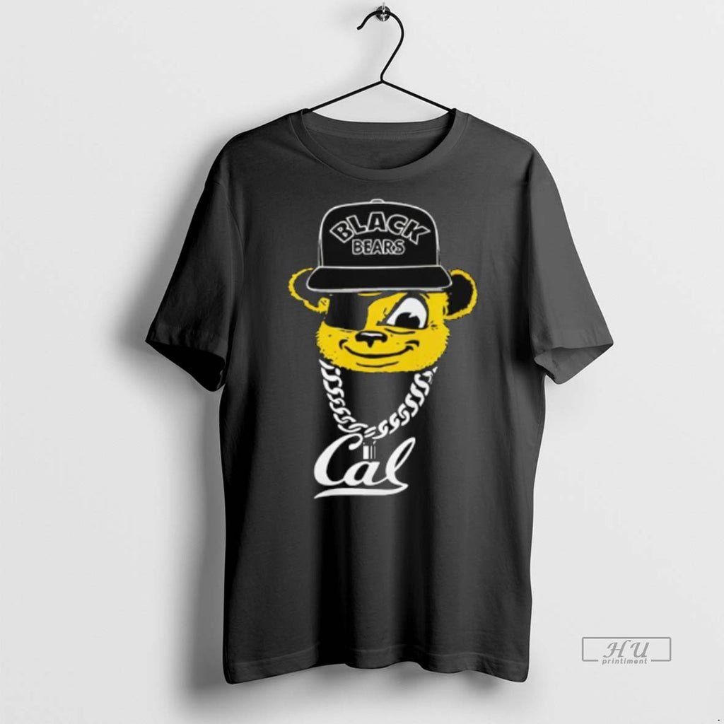 Officials Trending Cal Golden Bears Balck Bears Logo Tee Shirt Sweater