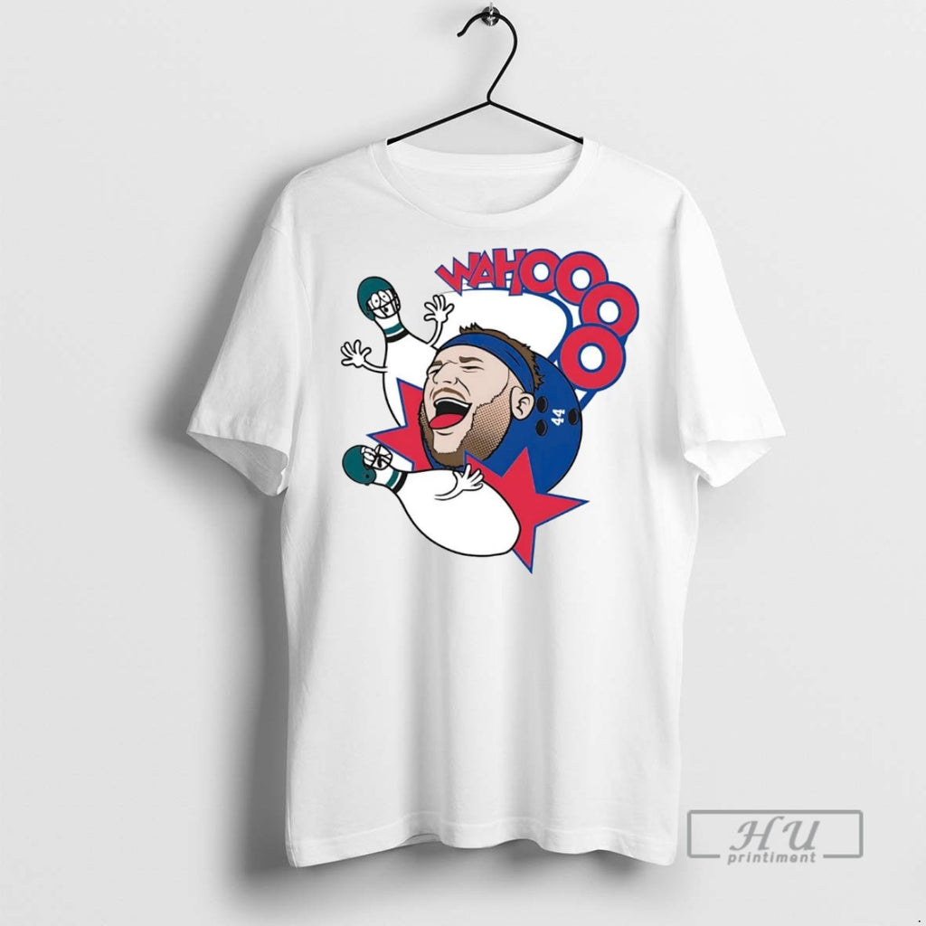 Officials Trending Cam Skattebo Bowling Wahooo New York Giants T Shirt Sweatshirt Hoodies