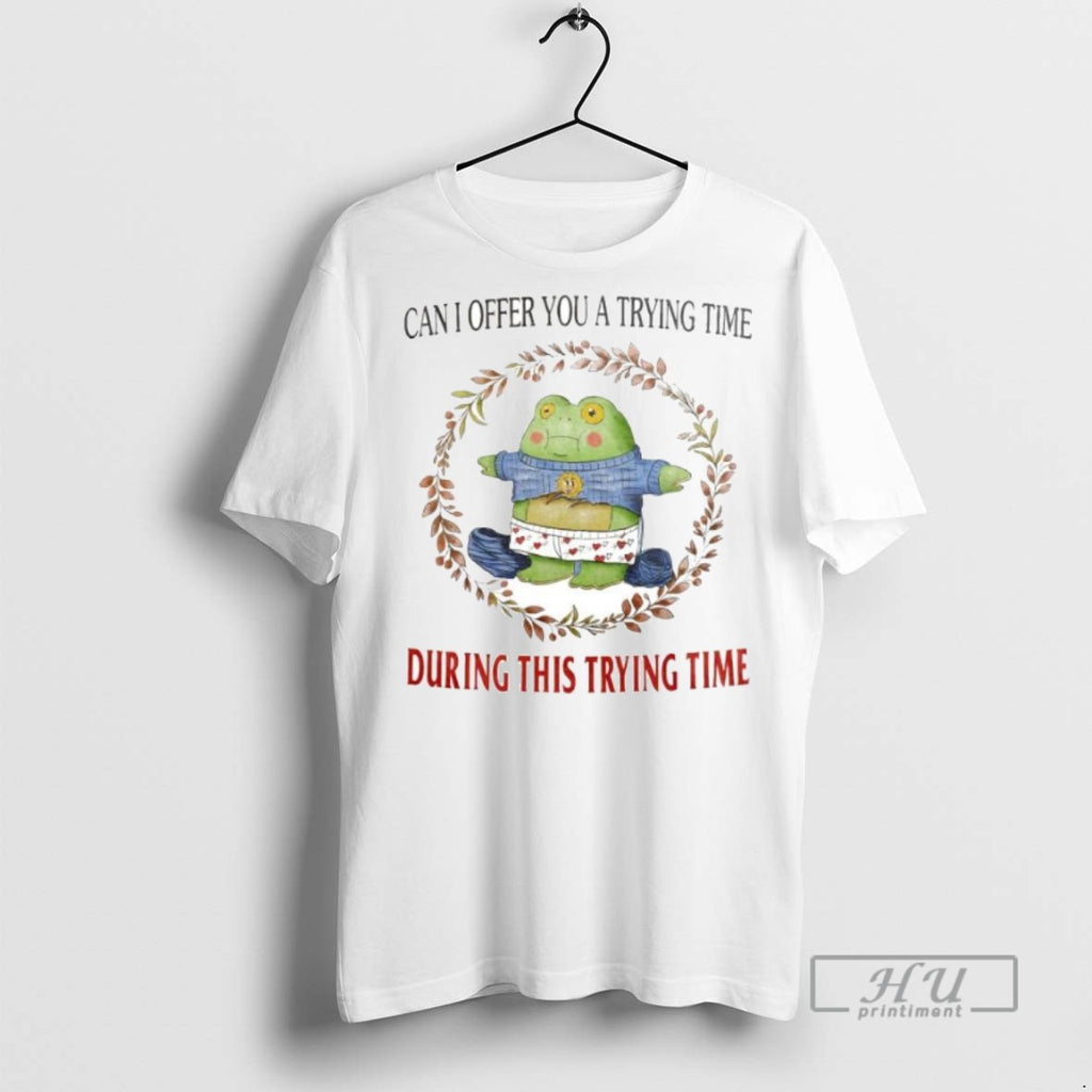 Officials Trending Can I Offer You A Trying Time During This Trying Time Ornaments Tee