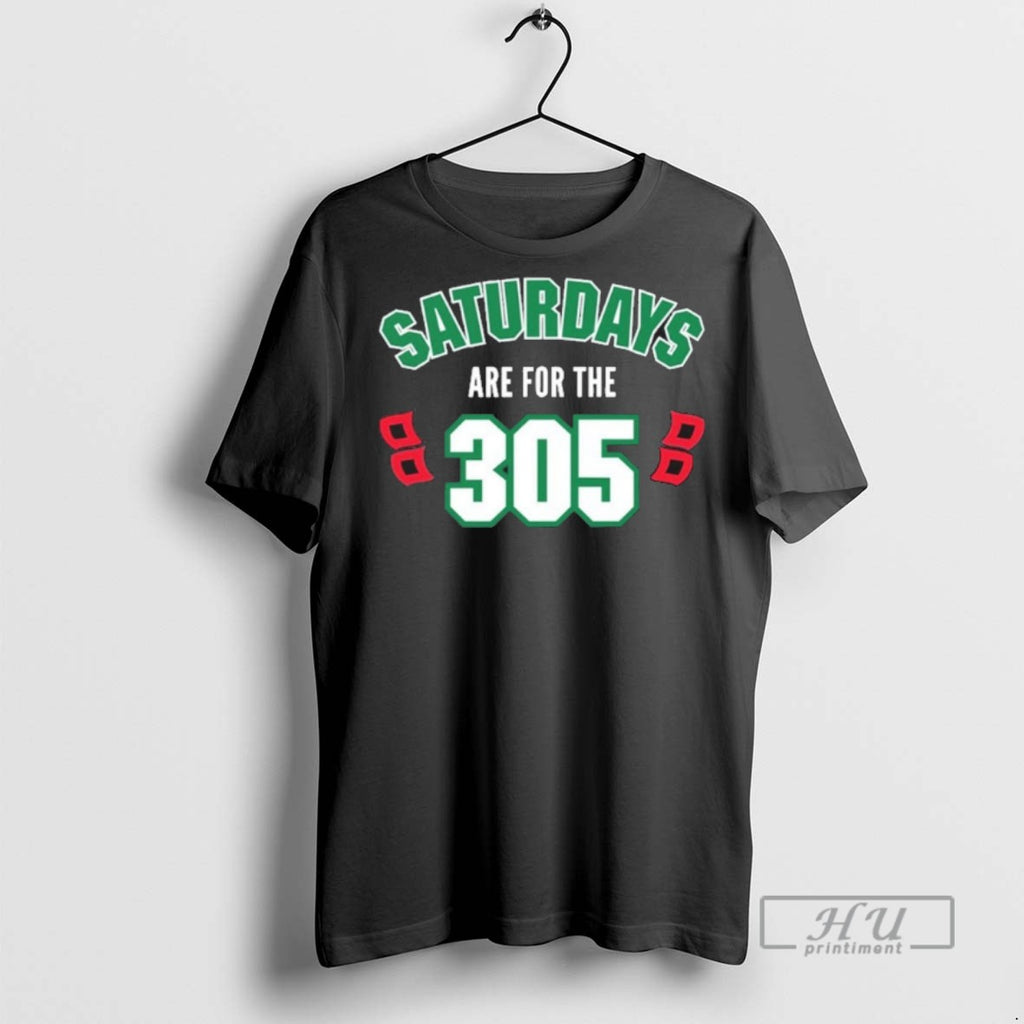 Officials Trending Canes Saturdays Are For The 305 State Champions T Shirt