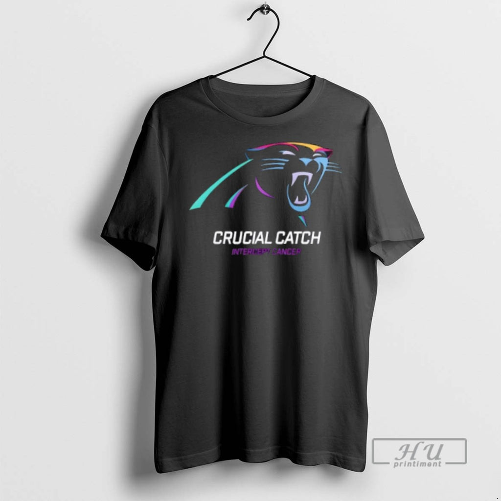 Officials Trending Carolina Panthers Crucial Catch 2 Sided T Shirt