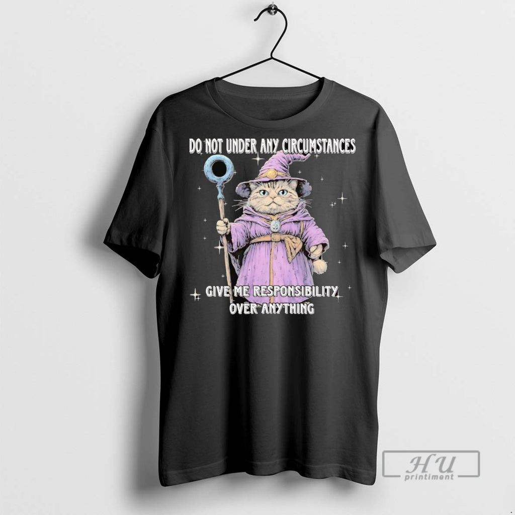 Officials Trending Cat Wizard Do Not Under Any Circumstances Give Me Responsibility Over Anything Graphic