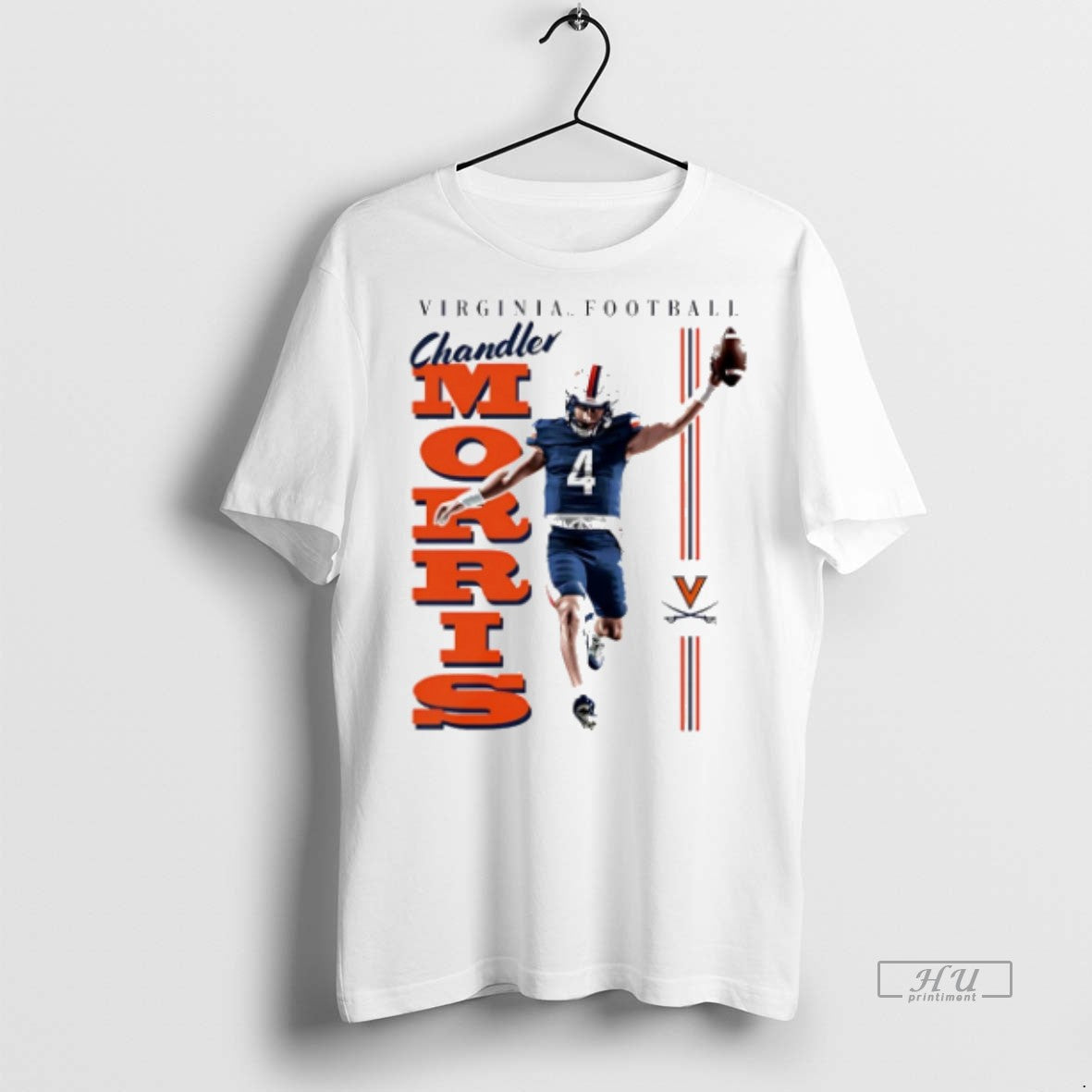 Officials Trending Chandler Morris Virginia Cavaliers Illustrated T Shirt Sweater