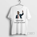 Officials Trending Charlie Kirk Lets Get To Work Thumb 2025 T Shirt Sweatshirt Hoodies