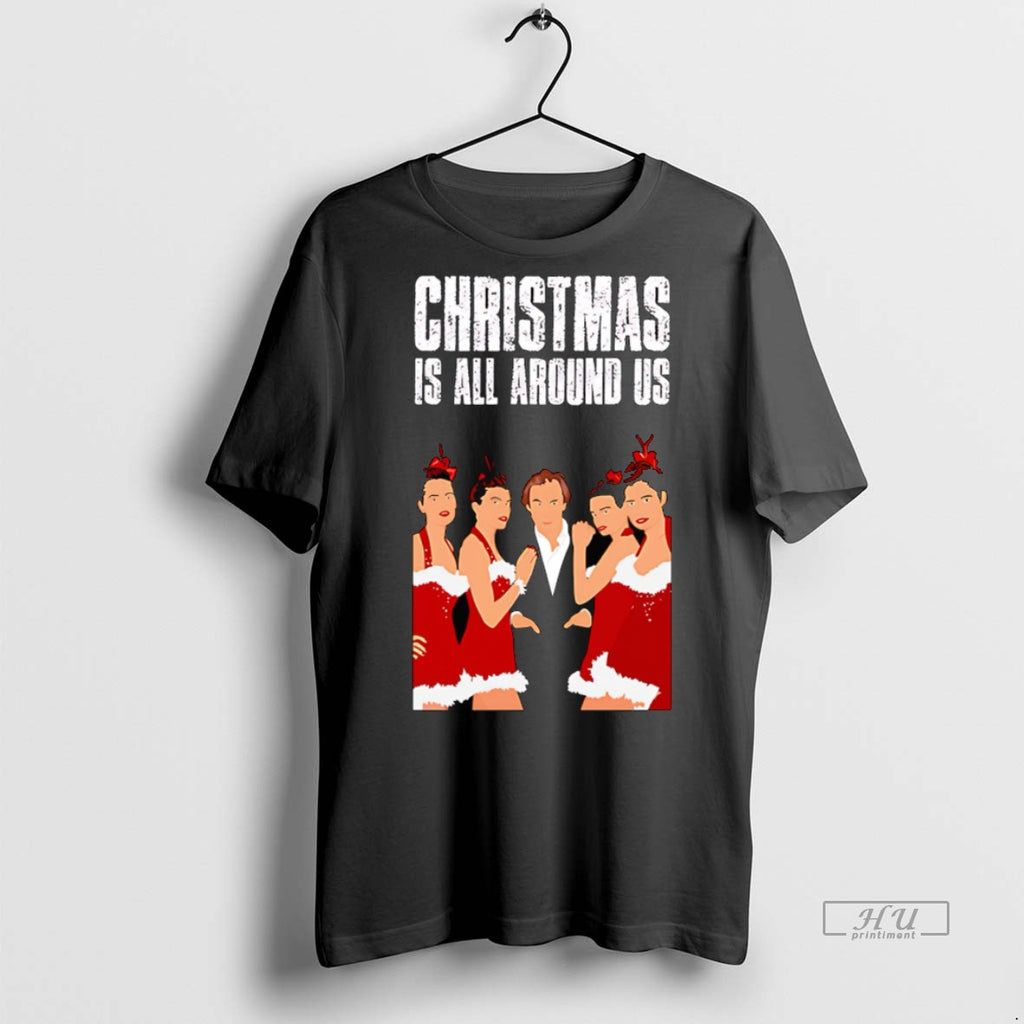 Officials Trending Christmas Is All Around Us Tee Shirt Sweater