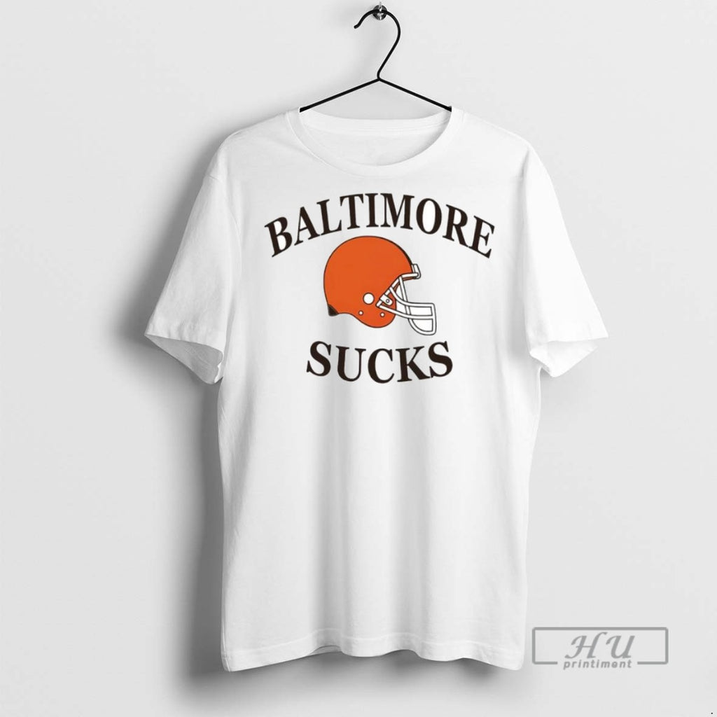 Officials Trending Cleveland Browns Baltimore Sucks Ornaments Tee Shirt