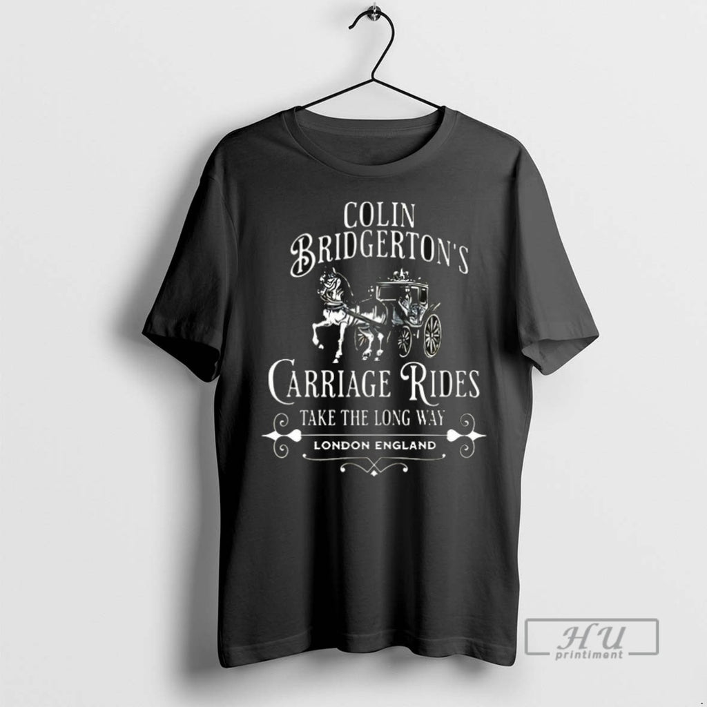 Officials Trending Colin Bridgerton Carriage Rides London England Ceramic Ceramic And Classic Dad Cap Tee