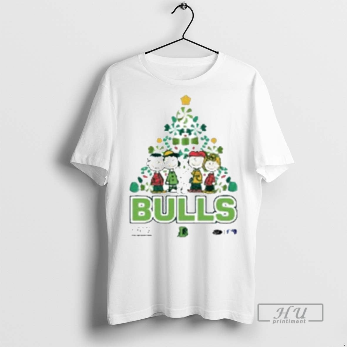 Officials Trending Durham Bulls X Peanuts Christmas Tree Ornaments Tee Shirt
