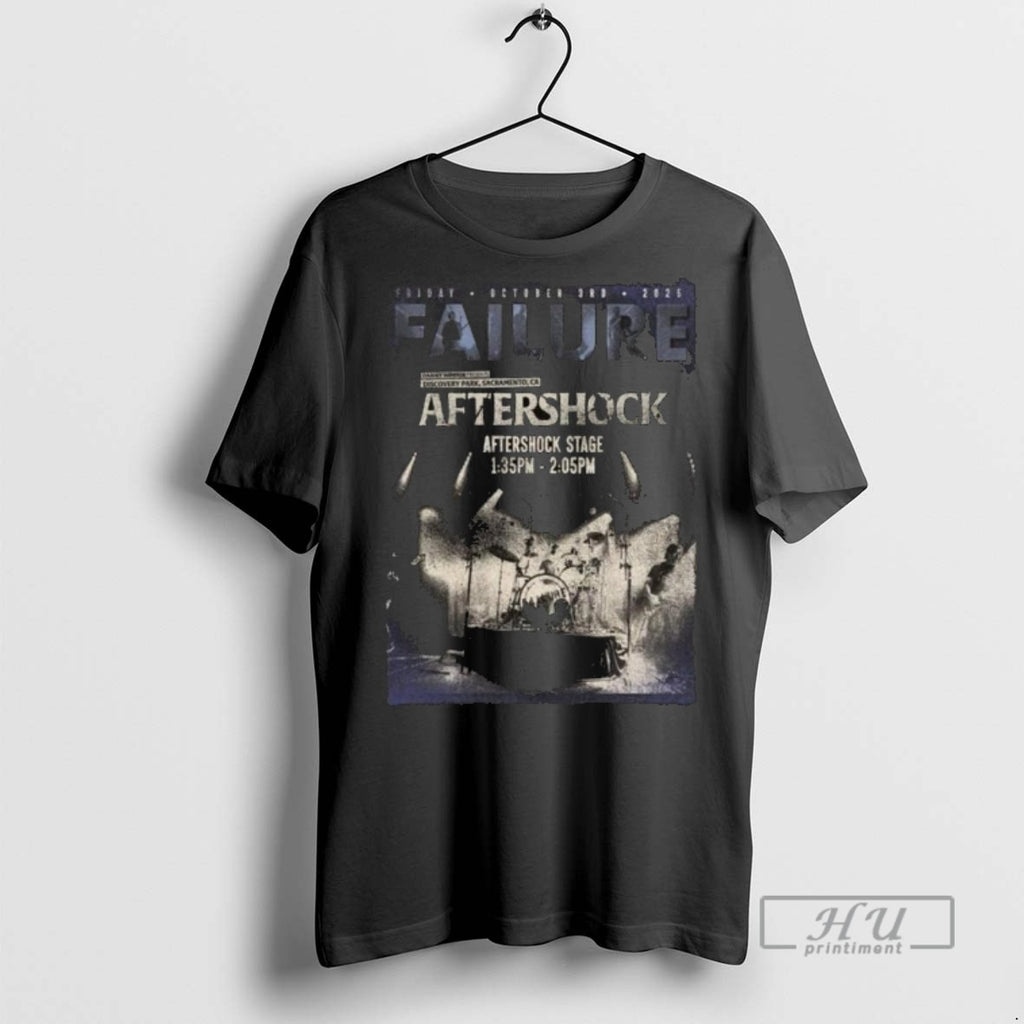 Officials Trending Failure October 3 2025 Sacramento California Concert Long Sleve T Shirt