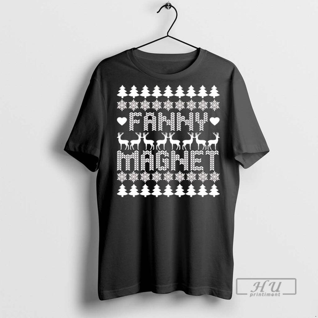 Officials Trending Fanny Magnet Ugly Christmas Graphic Tee Shirt Sweatshirt Hoodies