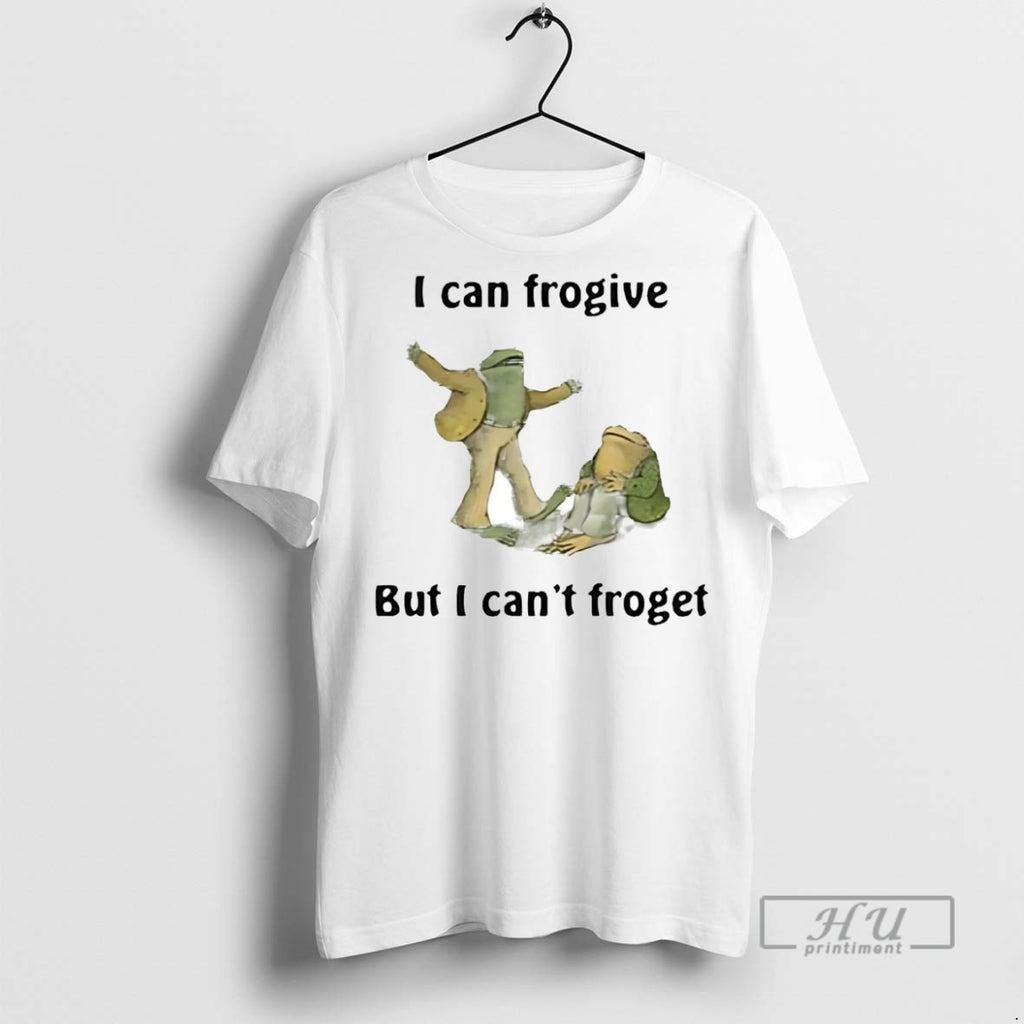 Officials Trending Frog And Toast I Can Frogive But I Cant Froget Graphic
